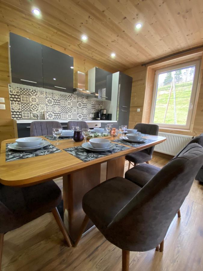 Les Chalets Bambi & Jacuzzi Privatif Ла-Бресс Экстерьер фото