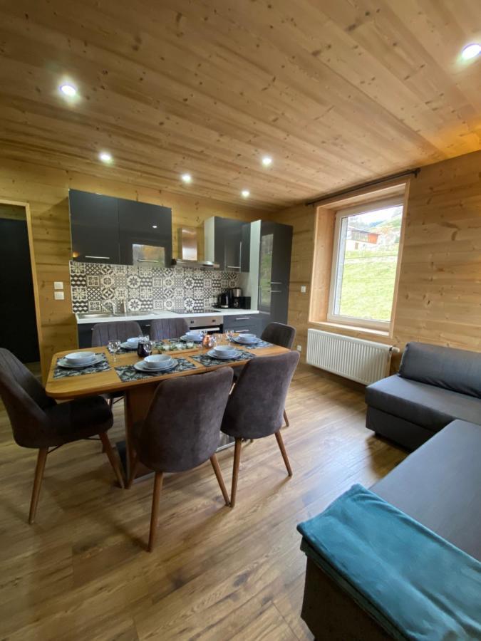 Les Chalets Bambi & Jacuzzi Privatif Ла-Бресс Экстерьер фото