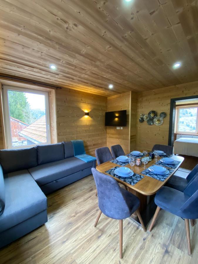 Les Chalets Bambi & Jacuzzi Privatif Ла-Бресс Экстерьер фото