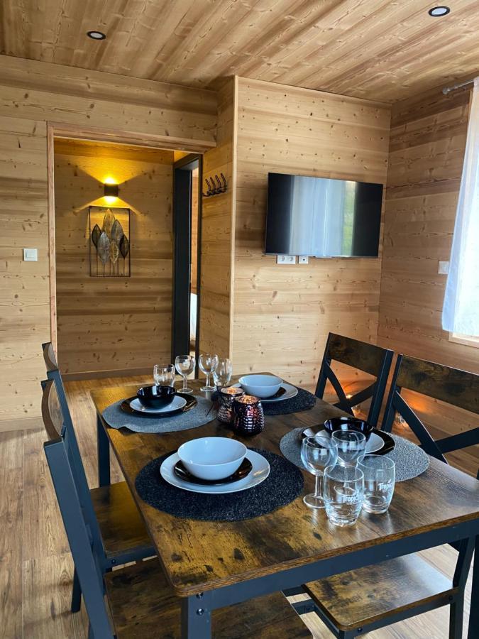 Les Chalets Bambi & Jacuzzi Privatif Ла-Бресс Экстерьер фото