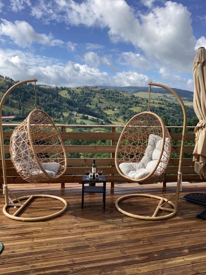 Les Chalets Bambi & Jacuzzi Privatif Ла-Бресс Экстерьер фото