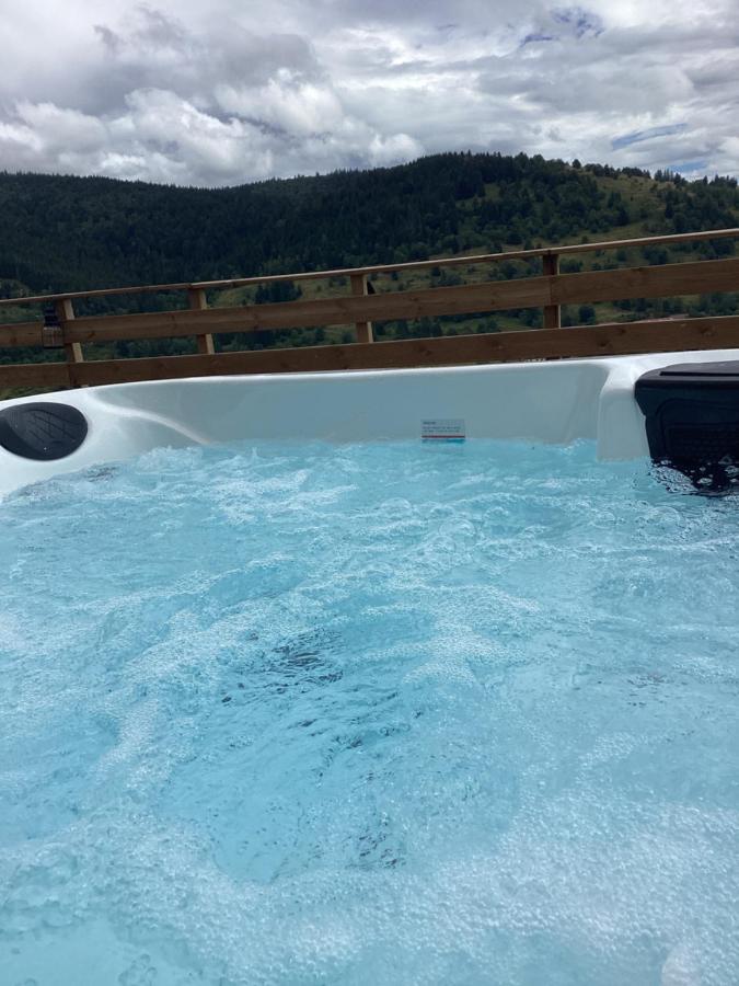 Les Chalets Bambi & Jacuzzi Privatif Ла-Бресс Экстерьер фото